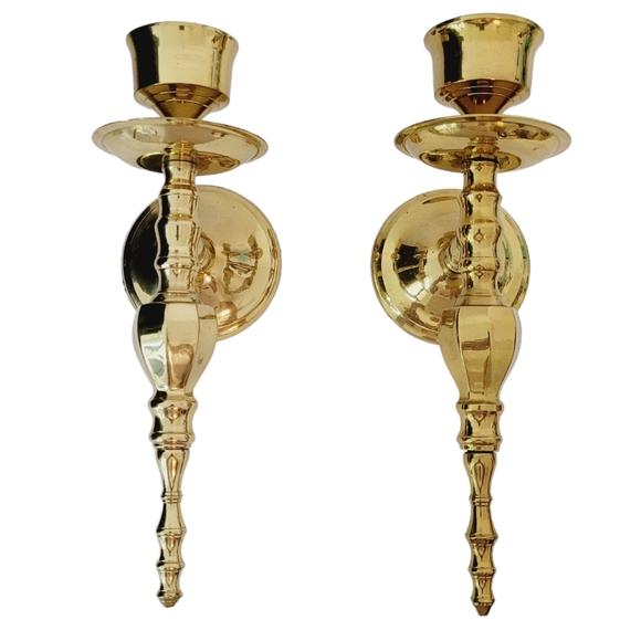 made in India Accents Brass Candle Holders Wall Sconces Poshmark
